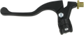 Parts Unlimited Lvr Assembly Shrty Lh-yam - Black