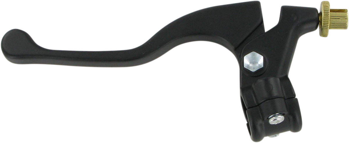 Parts Unlimited Lvr Assembly Shrty Lh-yam - Black