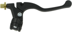 Parts Unlimited Lvr Assembly Shrty Lh-yam - Black