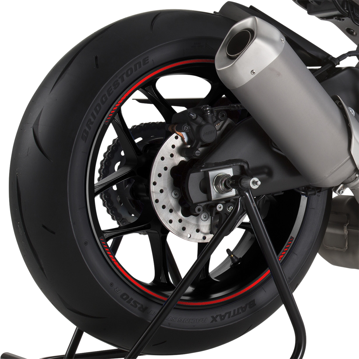 PUIG HI-TECH PARTS Rim Strips - Red
