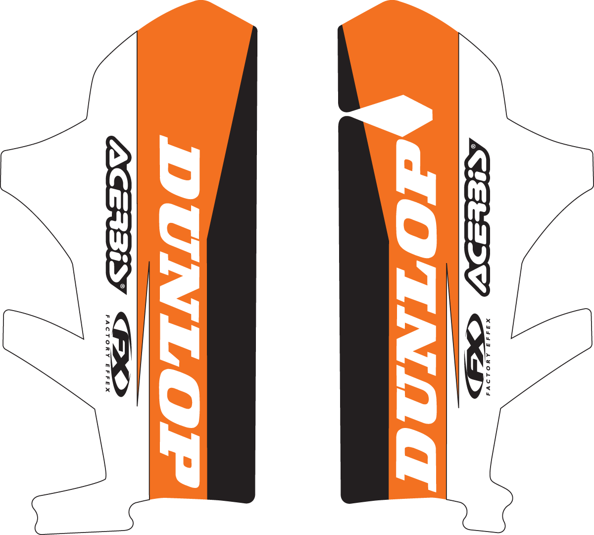 Factory Effex Graphic Fx Oe Fork Ktm