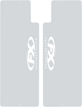 Factory Effex Forkshield Fx Clr/wht