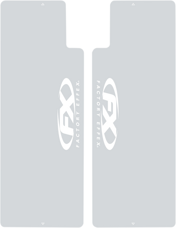 Factory Effex Forkshield Fx Clr/wht