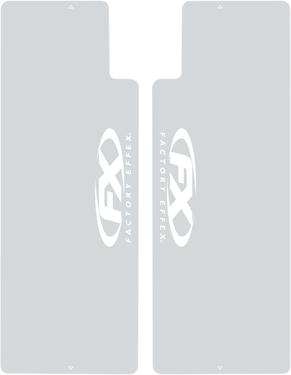 Factory Effex Forkshield Fx Clr/wht