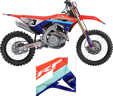 Factory Effex Graphic Sk Chrm Hon CRF250R 14-17, CRF450R 13-16