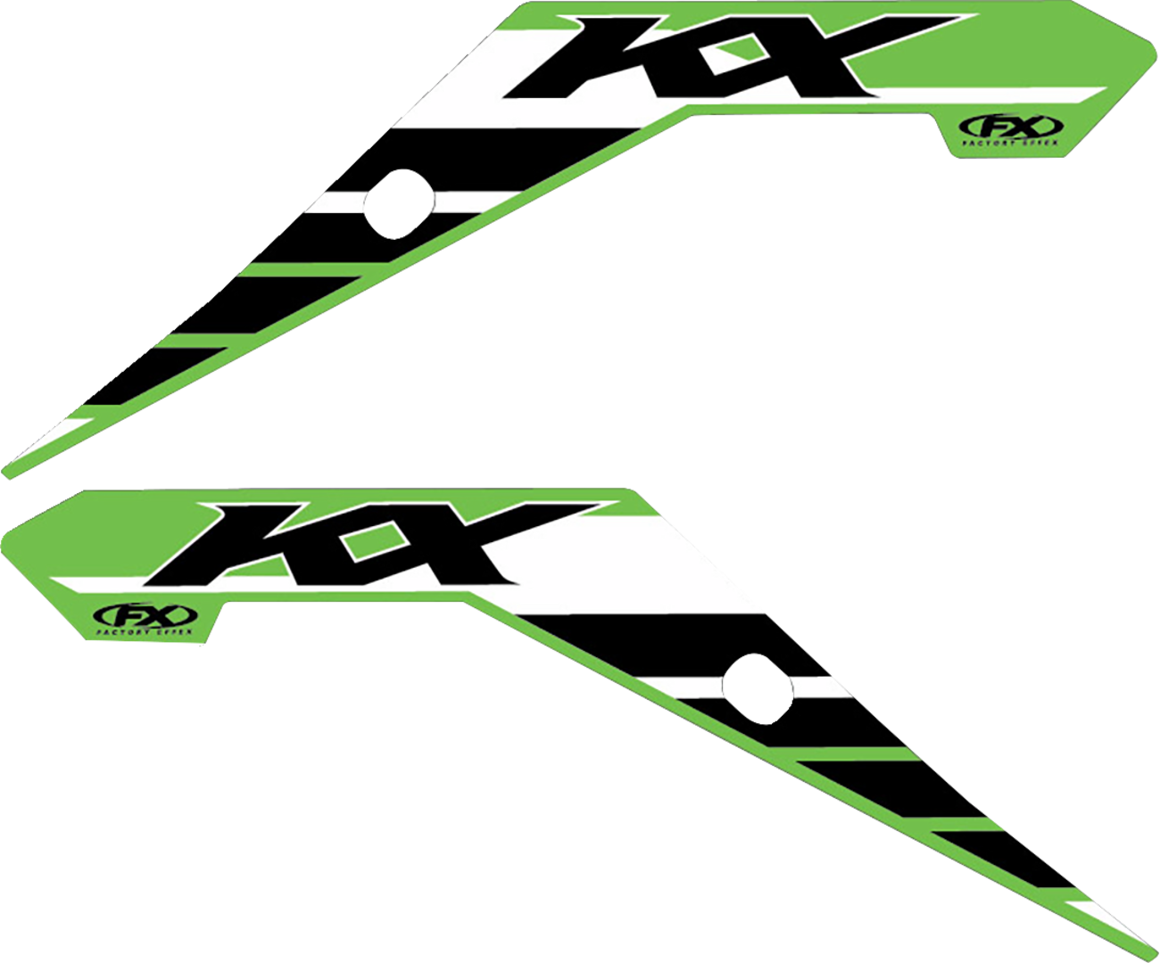 Factory Effex Graphic Kit Tank/shroud Kaw 25 KX250F 25, KX450F 24-25