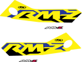 Factory Effex Graphic Kit Tank/shroud Suz 25 RMZ250 19-25, RMZ450 18-25