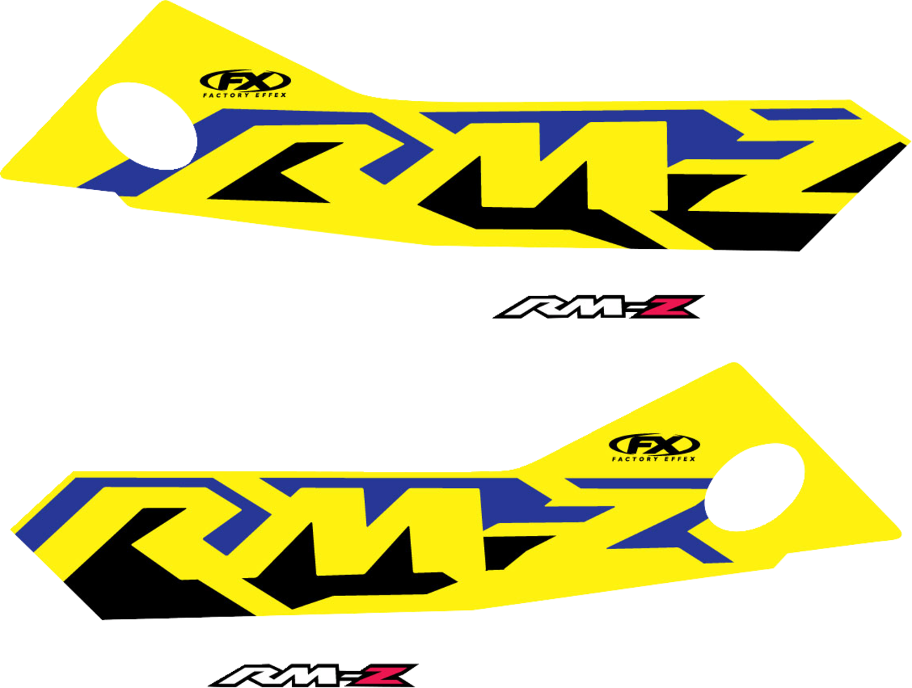 Factory Effex Graphic Kit Tank/shroud Suz 25 RMZ250 19-25, RMZ450 18-25