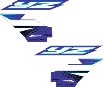 Factory Effex Graphic Kit Tank/shroud Yam 25 YZ125/250 22-25