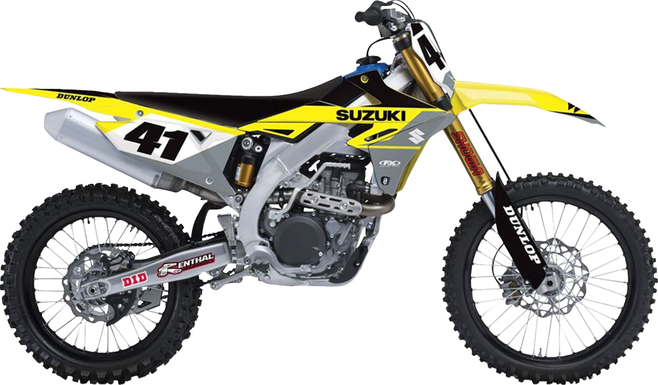 Factory Effex Graphic EVO21 Suz RMZ250 19-25, RMZ450 18-25