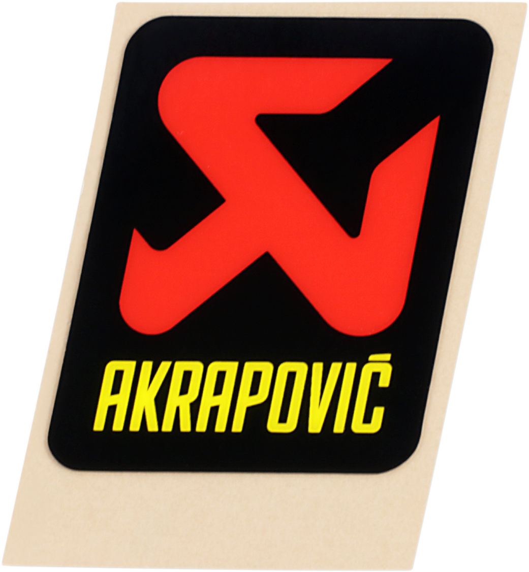 AKRAPOVIC Replacement Sticker
