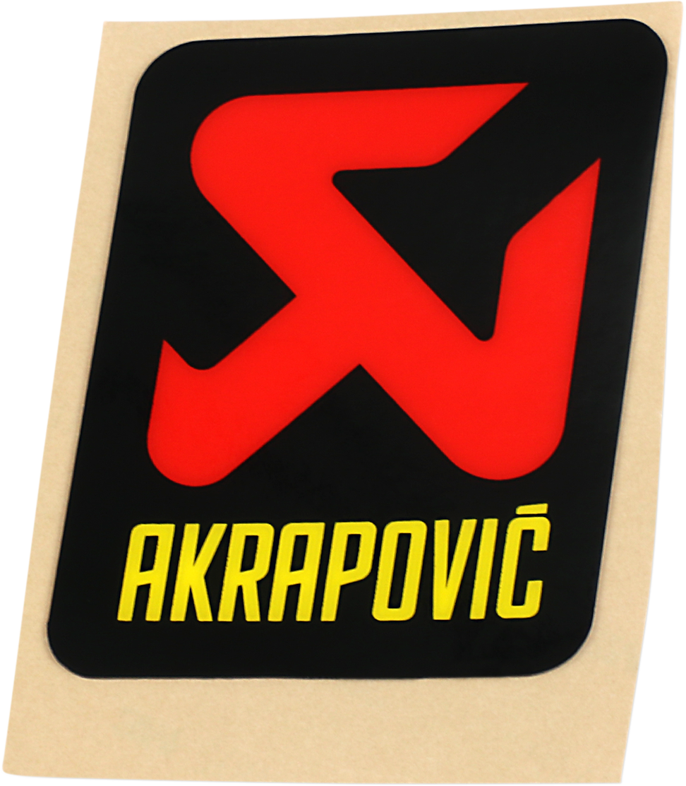AKRAPOVIC Replacement Sticker