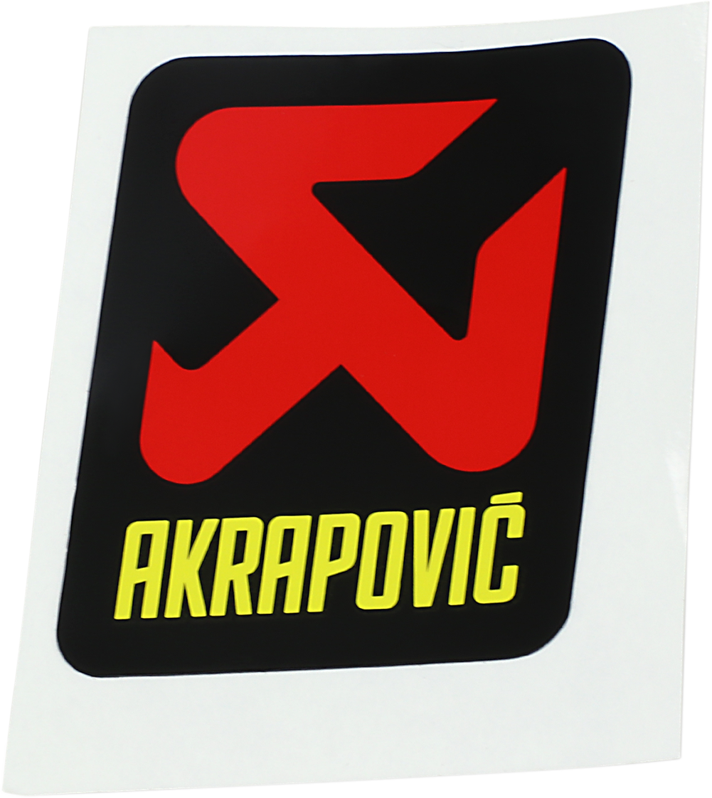AKRAPOVIC Replacement Sticker