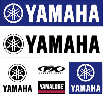 Factory Effex Iron On Kit Yamaha Jersey