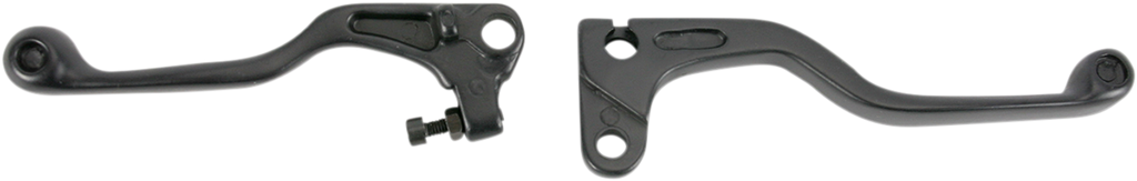 Parts Unlimited Shortys-honda Levers - Black