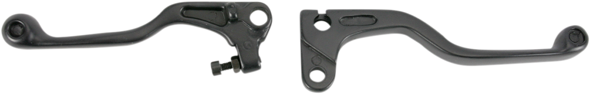 Parts Unlimited Shortys-honda Levers - Black
