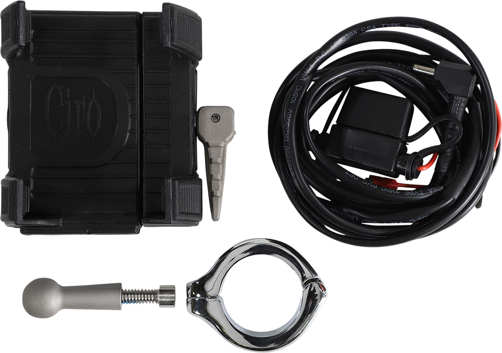 Ciro Holder Premium 1.25' - Chrome