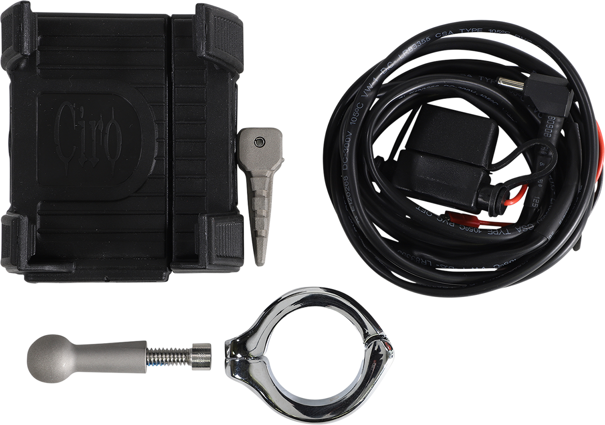 Ciro Holder Premium 1.25' - Chrome