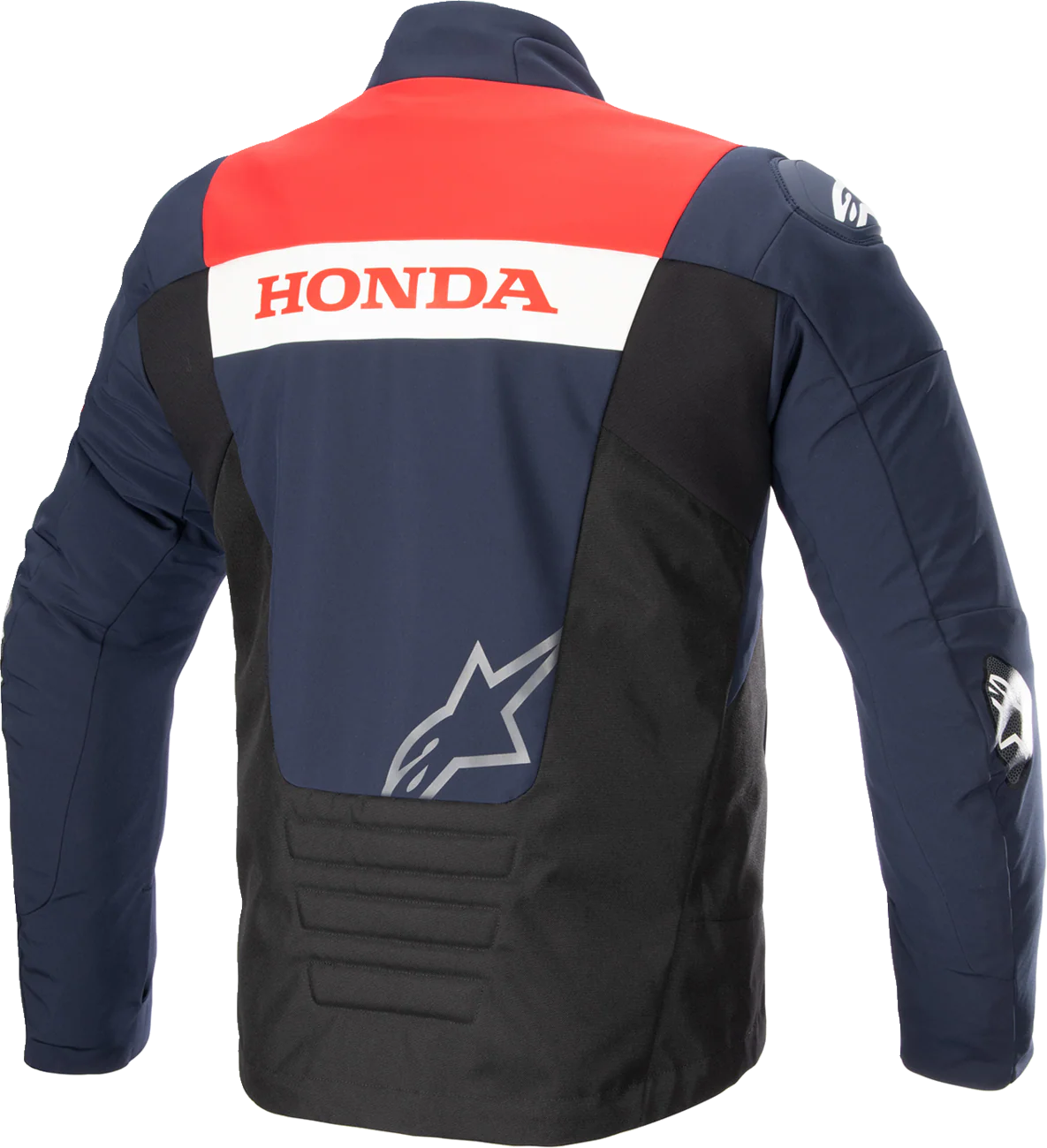 Honda SMX Waterproof Jacket - Blue/Black/Red - 4XL