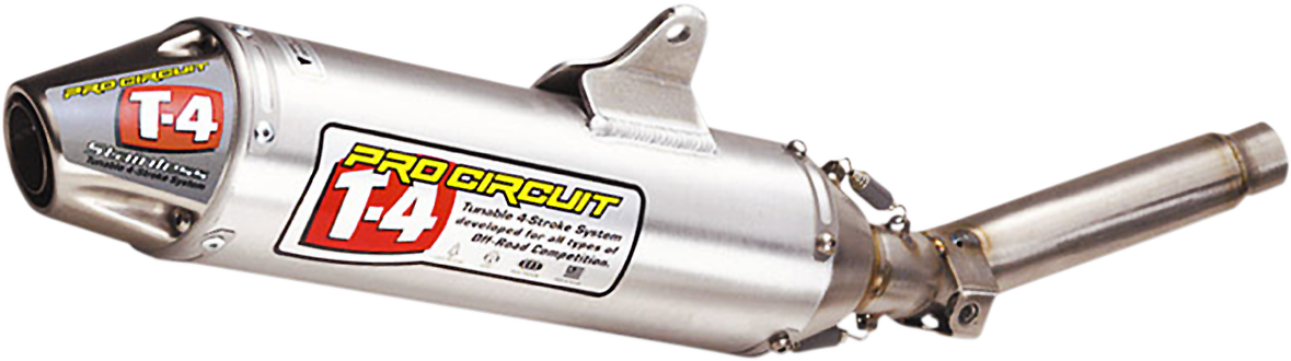 PRO CIRCUIT T-4 Slip-On Silencer - 400/500 '02-'03