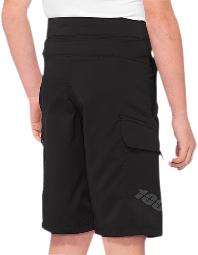 100% Youth Ridecamp Shorts - Black