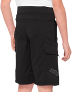 100% Youth Ridecamp Shorts - Black