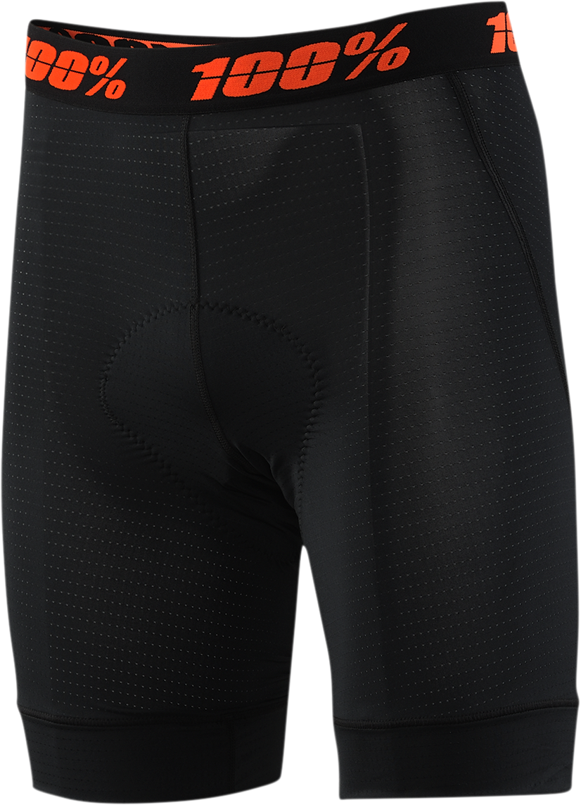 100% Youth Crux Liner Shorts - Black