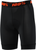 100% Youth Crux Liner Shorts - Black
