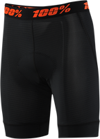 100% Youth Crux Liner Shorts - Black