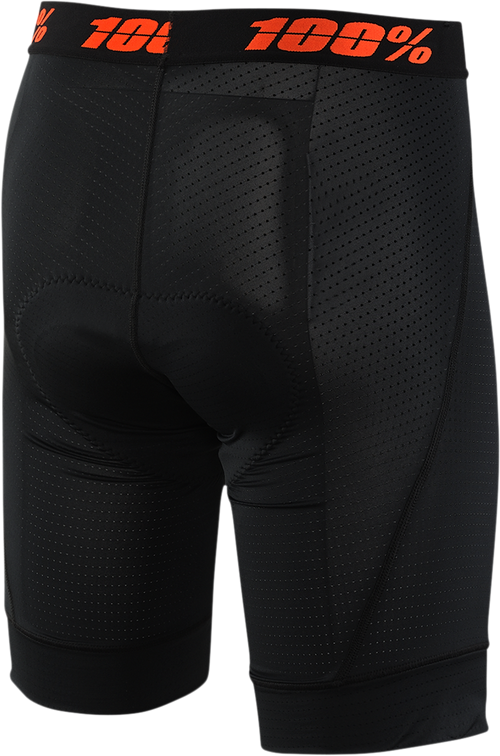 100% Youth Crux Liner Shorts - Black