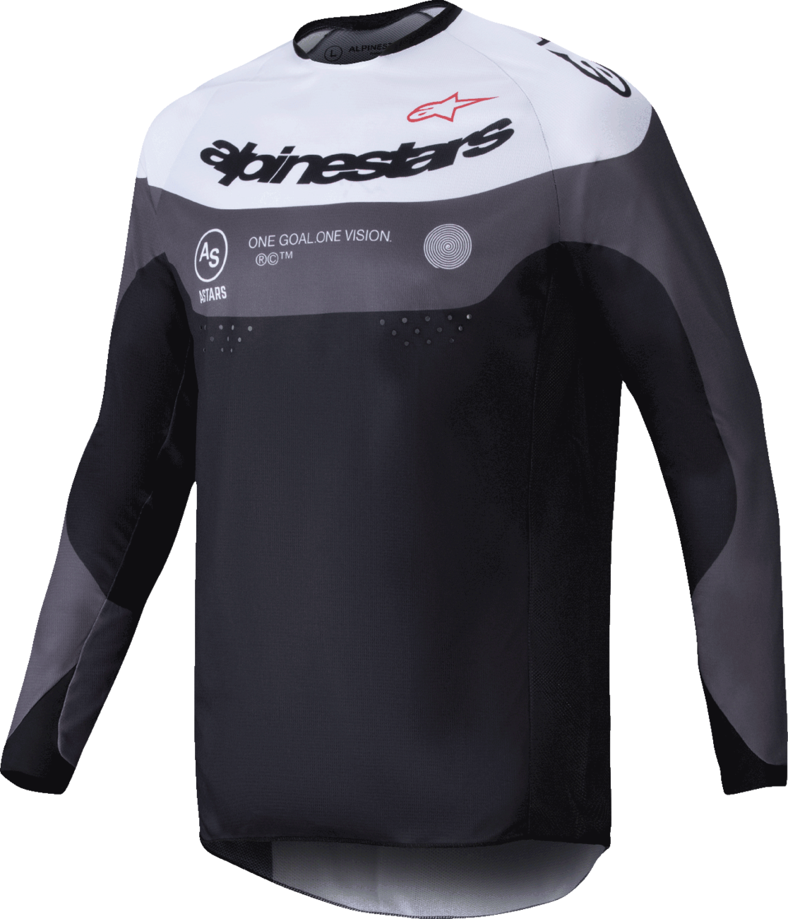 ALPINESTARS Pro-Dura Long-Sleeve Jersey - Black/Midnight/White - Medium
