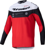 ALPINESTARS Pro-Dura Long-Sleeve Jersey - Black/Bright Red/White - Small
