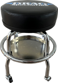 Drag Specialties Mechanic Bar Stool With Drag Logo