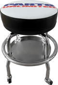 Parts Unlimited Mechanic Bar Stool With Parts Unlimited Logo
