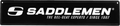 SADDLEMEN Metal Sign - 24" x 5-1/2" - Black/White