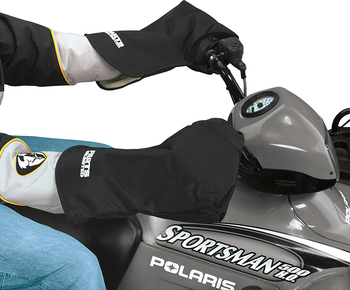 Parts Unlimited Snopaws-p/u Delx Blk Pr