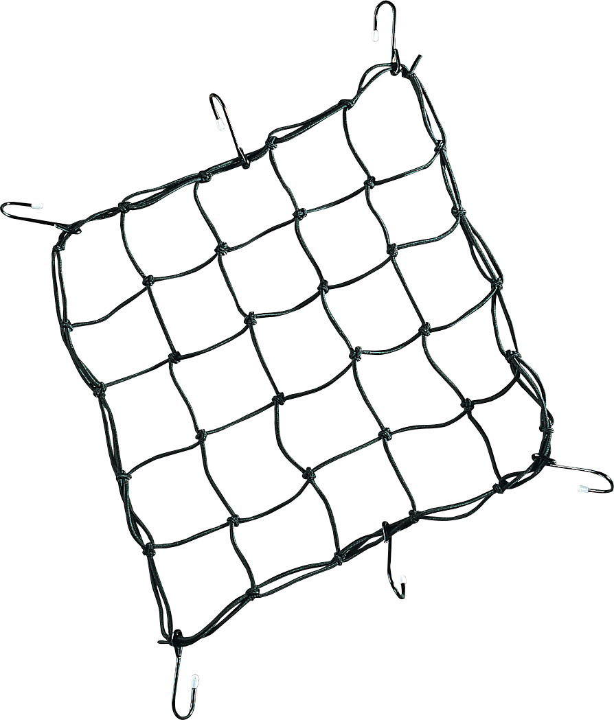 Drag Specialties 15'X15' Cargo Net-blk 6 H