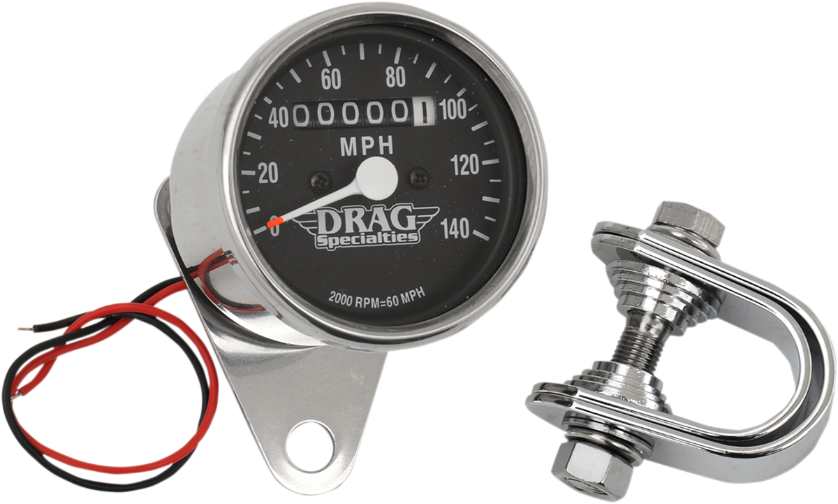 Drag Specialties 2:1 Blk Face Mini Speedo