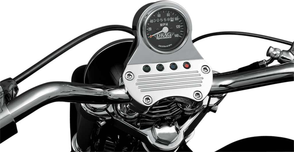 Drag Specialties 2:1 Blk Face Mini Speedo