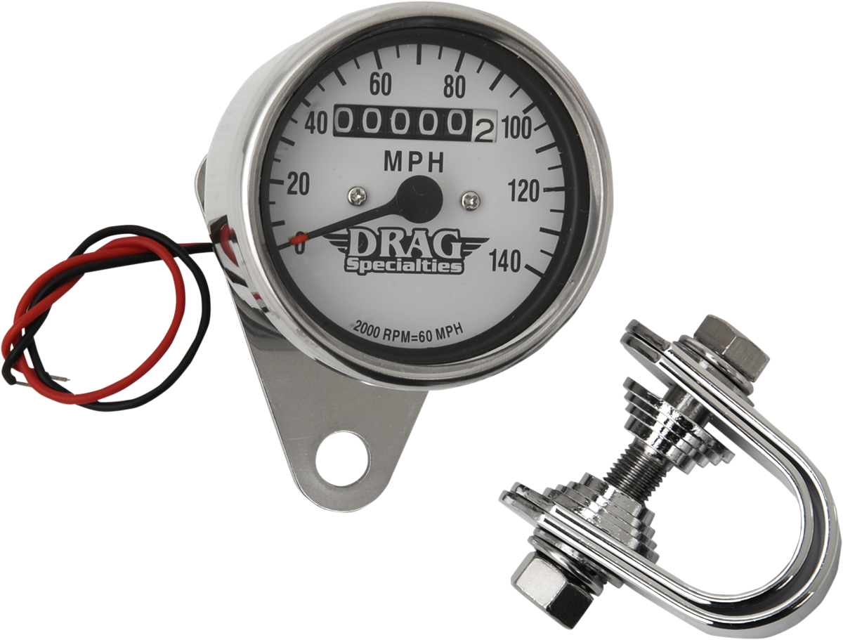 Drag Specialties 2:1 Wht Face Mini Speedo