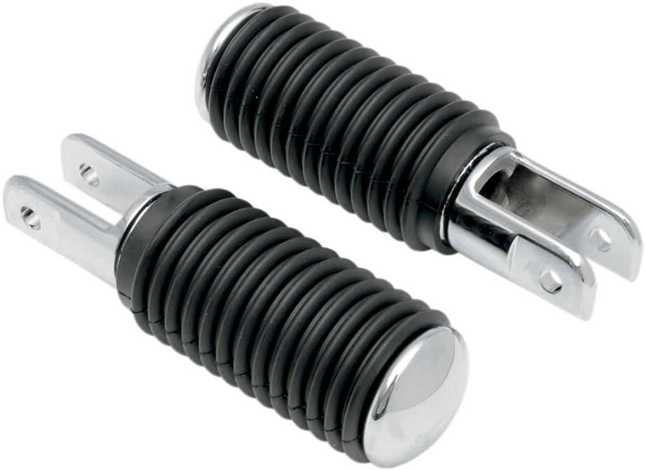 Drag Specialties 5/8 Mt Pegs Rub W/chr End