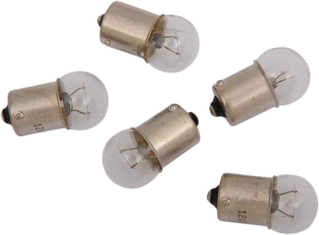 Drag Specialties 10W Clear Bulbs 5-PK
