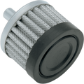Drag Specialties Rub Top Cr/case Vent Filt