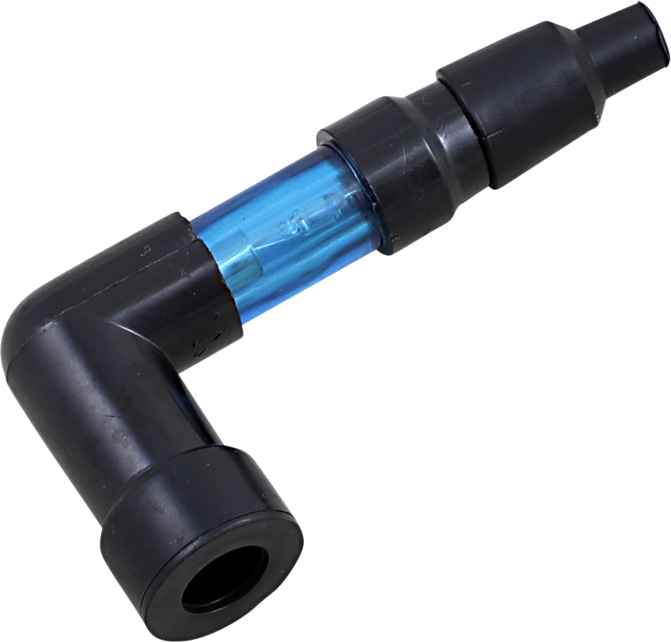 Parts Unlimited Spark Plug Cap 90 Deg-blu