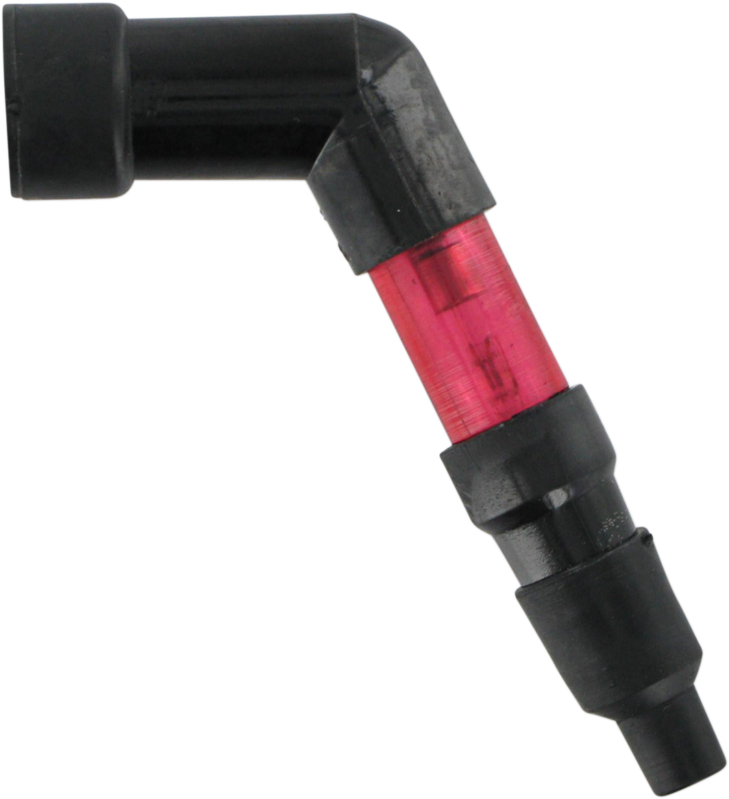 Parts Unlimited Spark Plug CAP-120DEG - Red