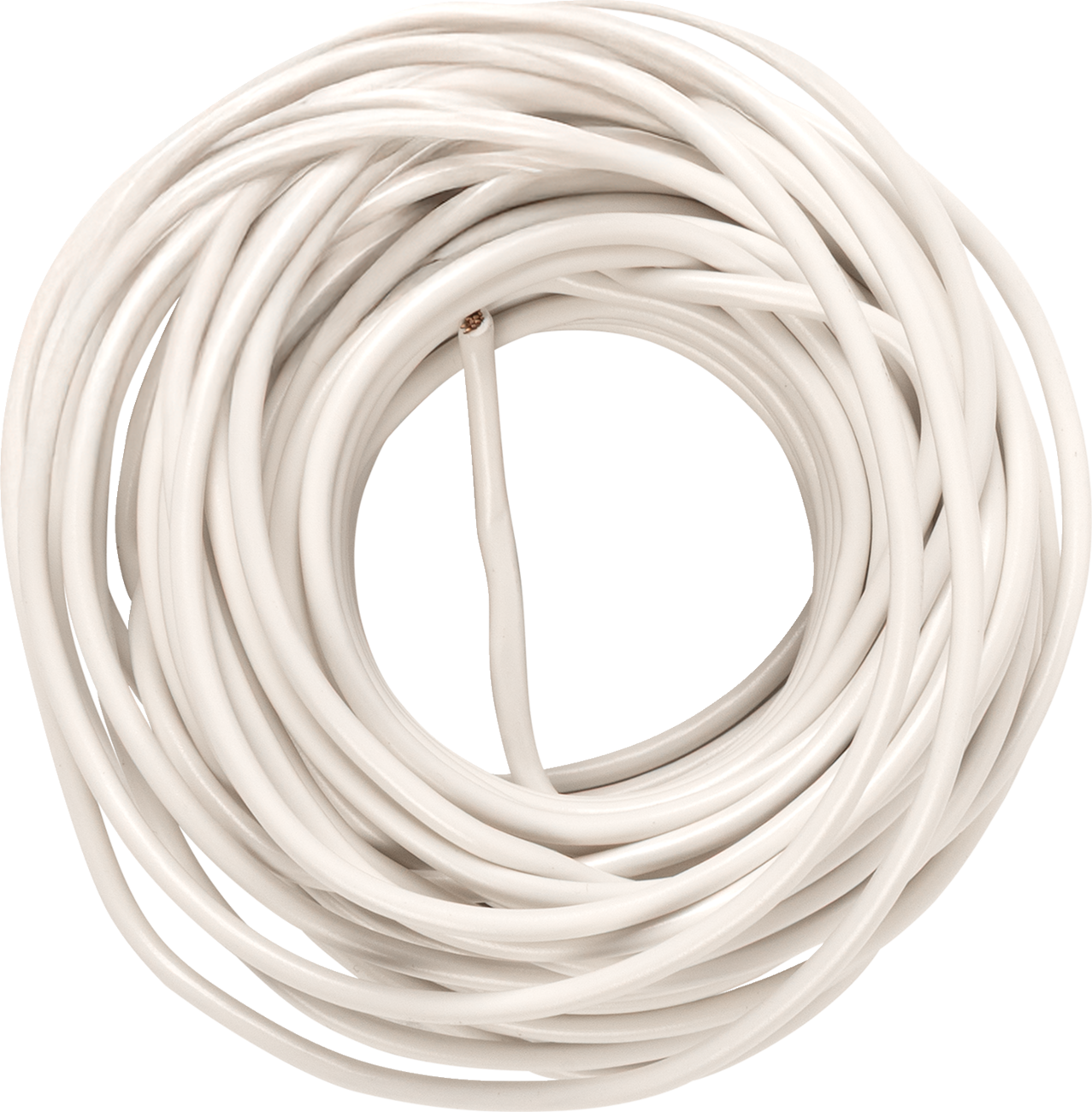 Drag Specialties White 16GA Wire 35FT Roll