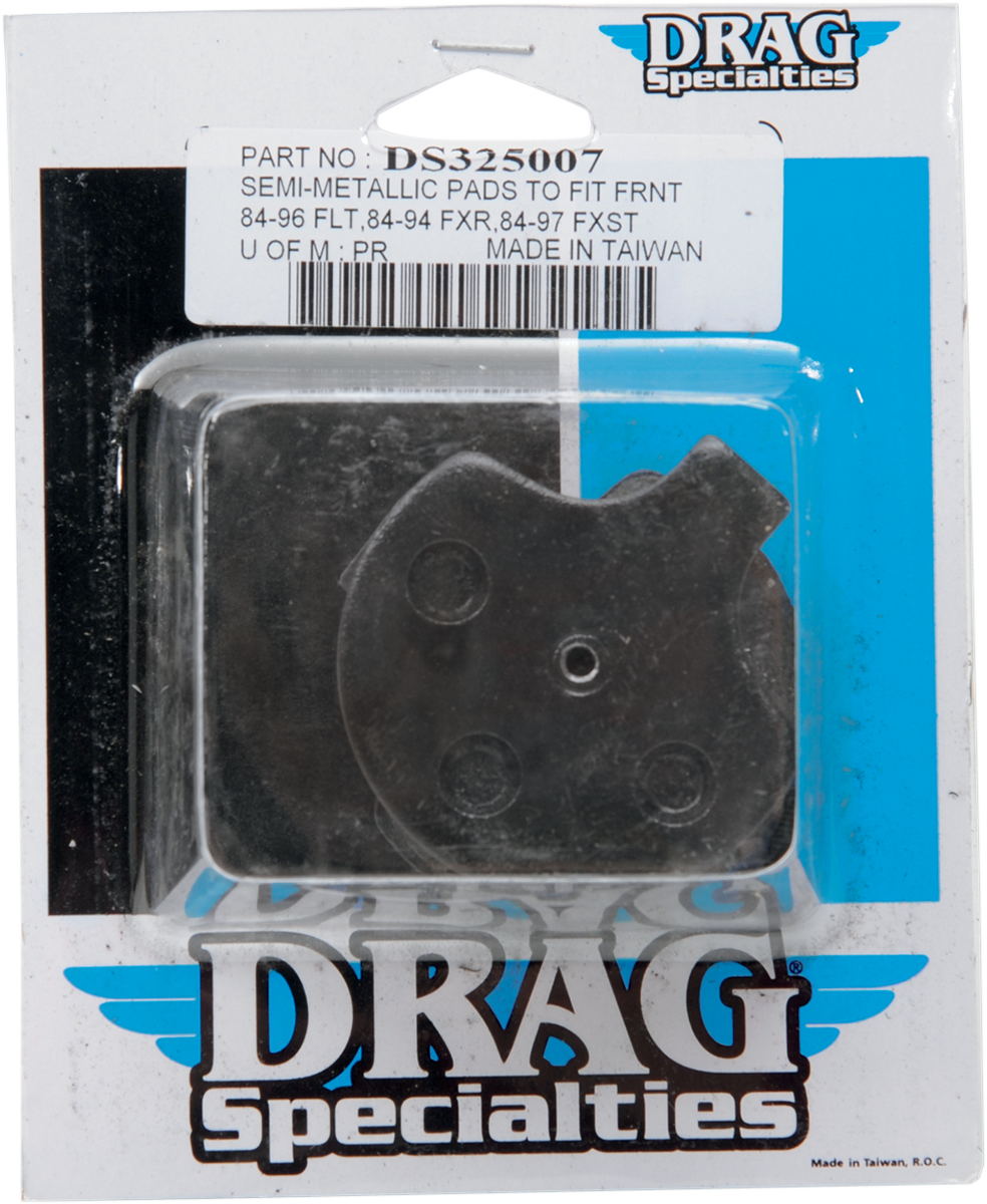 Drag Specialties Brk Pad 84-99XLFLTFXR Front
