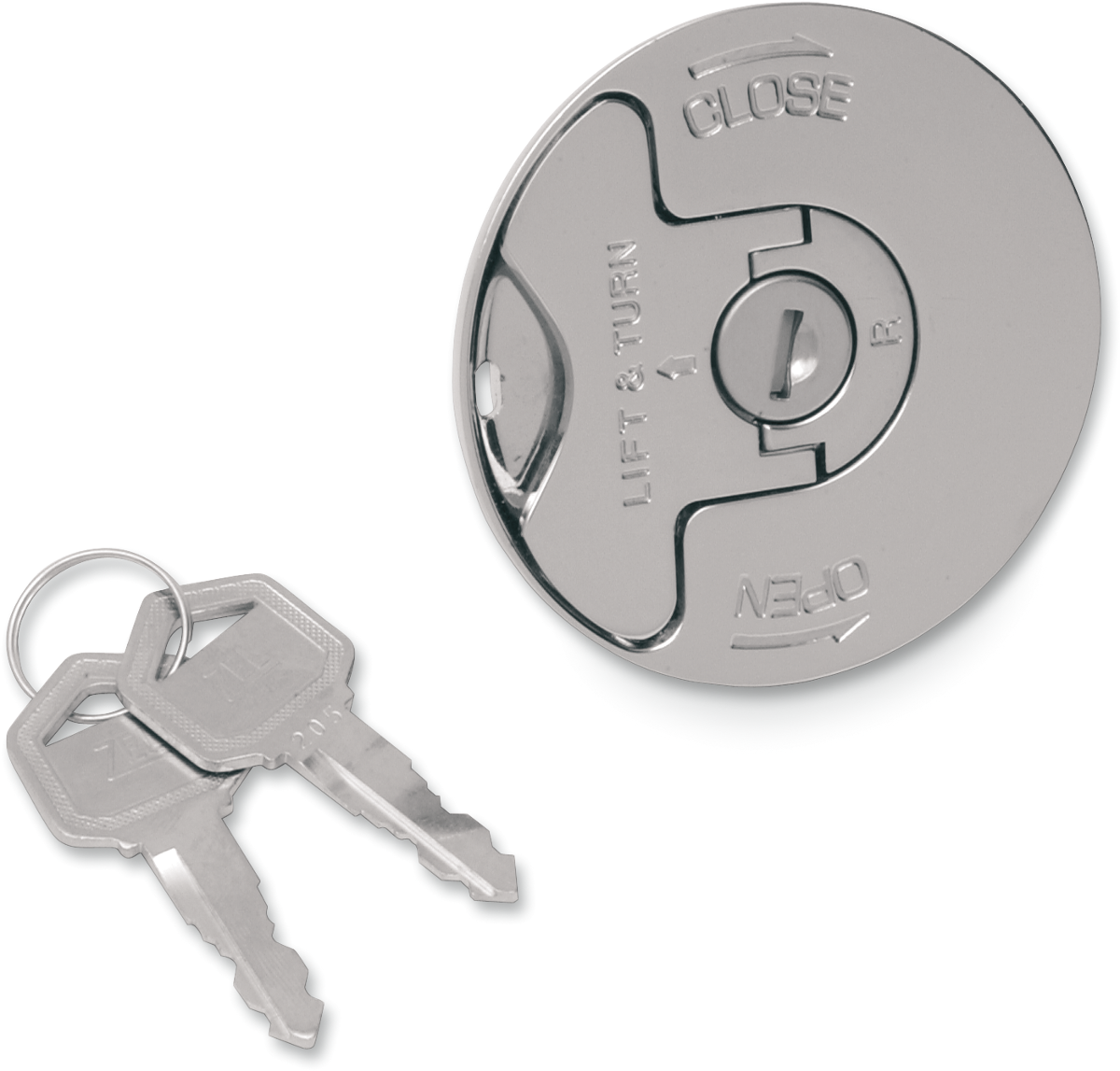 Drag Specialties Locking Gas Cap Vented