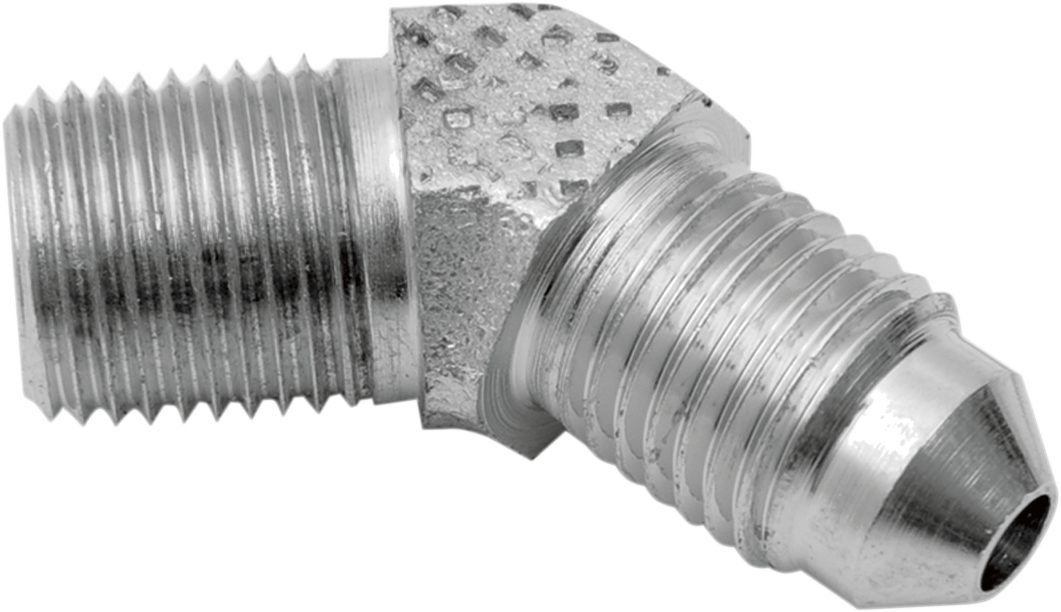 Drag Specialties #3 Male X 1/8 Pipe 45DEG.
