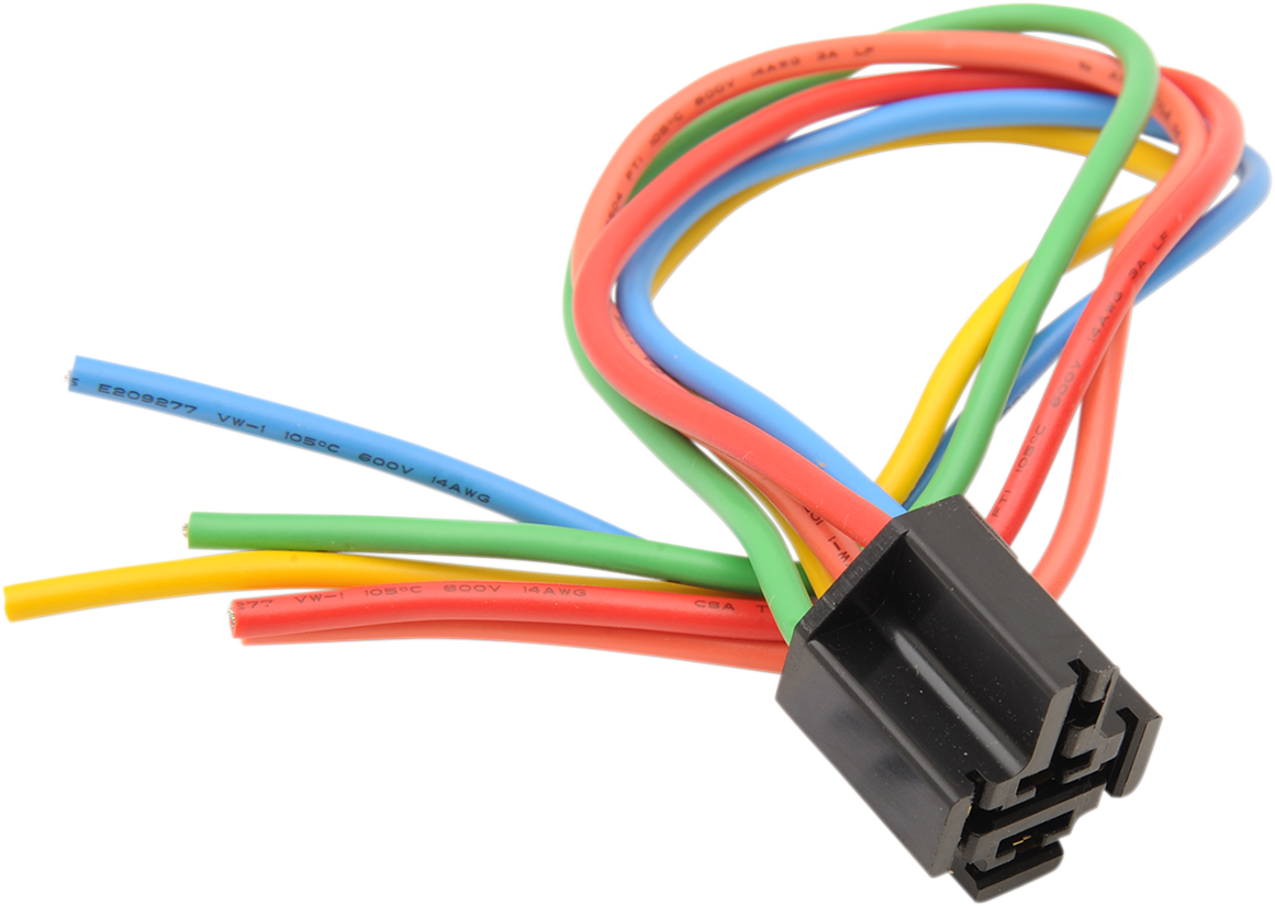 Drag Specialties Relay Plug W/color Wire